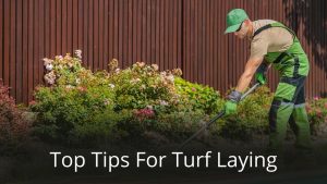 image represents Top Tips For Turf Laying