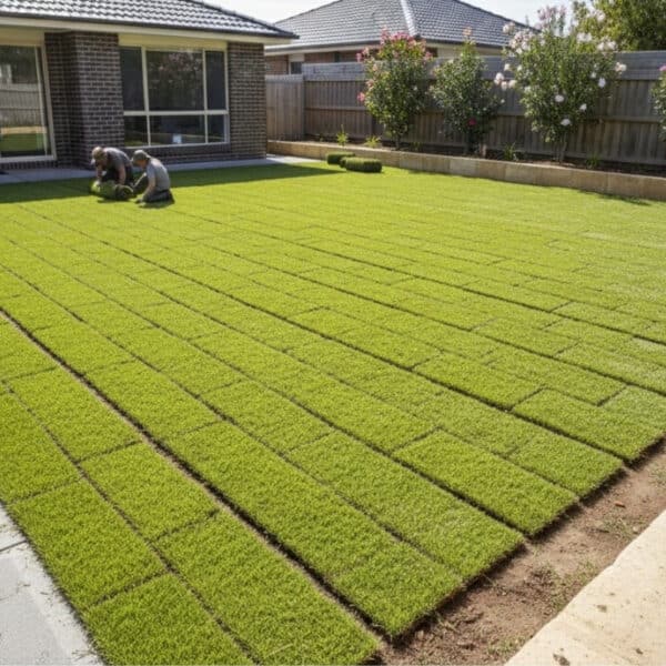 Turf installation Sydney with tight joins