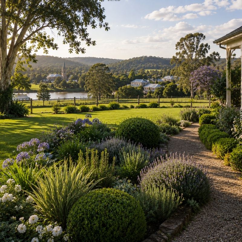 Established country garden near a Hawkesbury heritage town