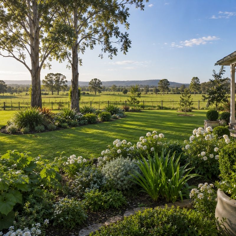 Established rural country garden in the Hawkesbury